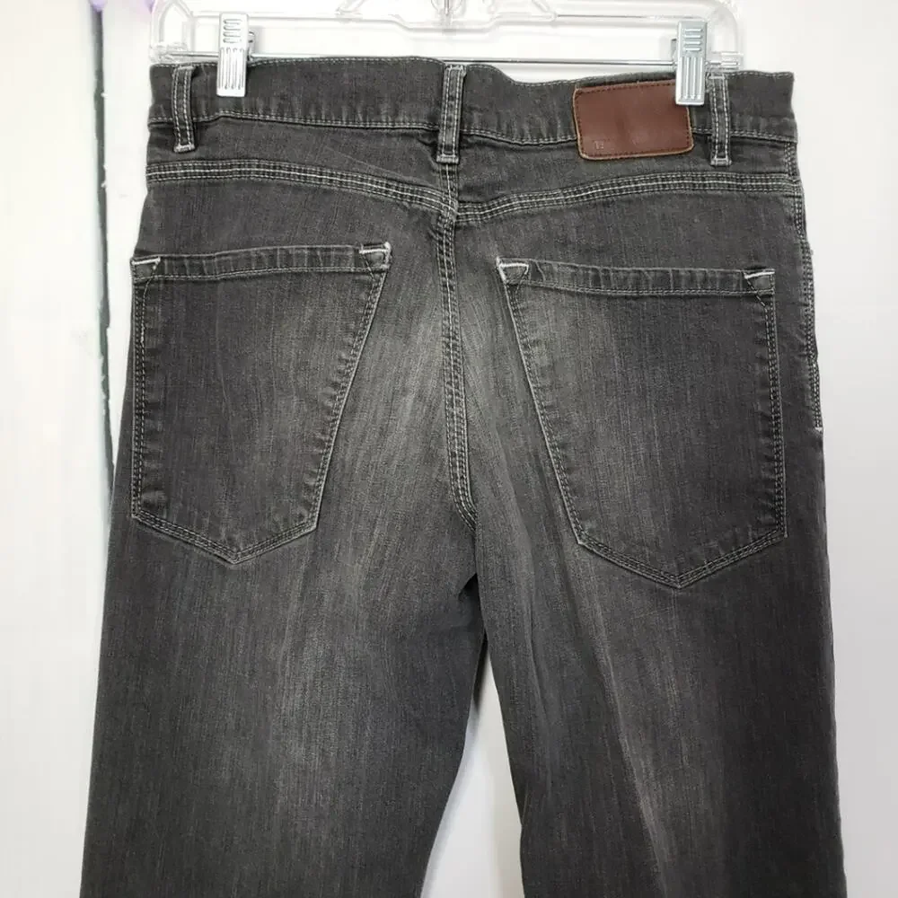 Trigger Jeans Premium Faded Black Denim Jeans 32 - Picture 5 of 7